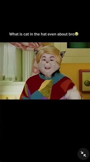 What is the cat in the hat even about?😭