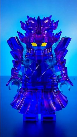 My GIANT ⚛️ Sasuke Susanoo Minifig | Custom Naruto LEGO #shorts