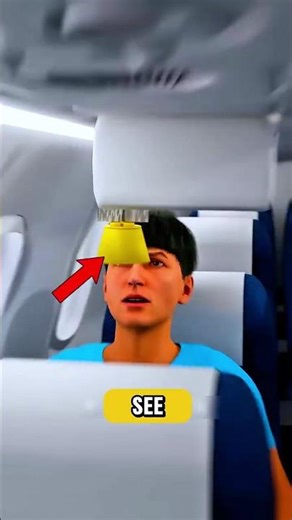 Airplane Oxygen Masks Don’t Use Tanks‼️😳