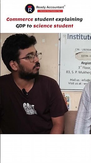 😂 Commerce Student Explaining GDP to a Science Student! 📈🧪
