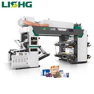 [Hot Item] 4 Colors Stack Type High Speed Flexography Printing Machine Film Plastic Non Woven Bag Flexo Printing Machine