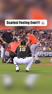 8.8K views · 25 reactions | The scariest moment ever! ⚾ #baseball #MLB #fblifestyle #fyp #reels | Funny Baseball Memes | Facebook