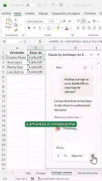 Claude in Excel | How to fix mistakes