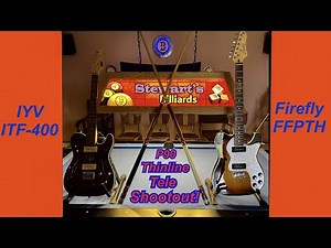 P90 Tele Thinline Shootout | IYV ITF-400 vs Firefly FFPTH