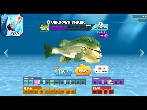 Hungry Shark evolution - new shark 🦈 unlock 🔓