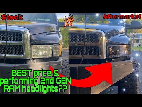 "BEST Price & Performing" 94-01 Dodge RAM 1500 HeadLights Autosaver88 Headlight install