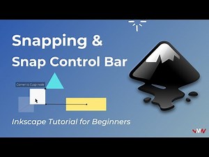 Snapping & Snap Control Bar | Inkscape Tutorial for Beginners