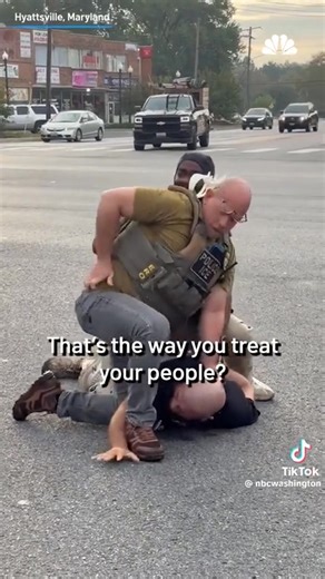 A video shows an ICE agent in Hyattsville, Maryland, dropping his weapon and shoving it toward bystanders during an arrest, prompting an internal review by authorities. | Progressive Power