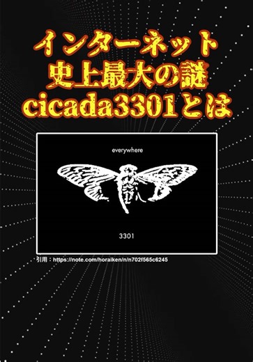 謎の画像と3301の真相解説