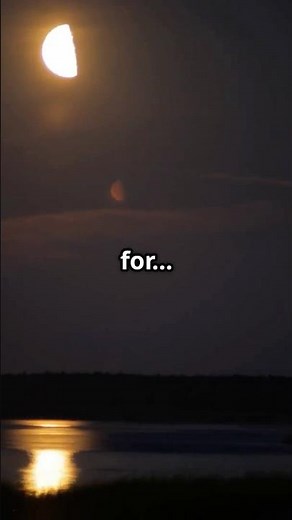 Tonight’s Moon & Saturn Alignment Will Blow Your Mind 🌕✨ #space