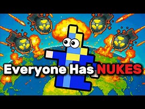 WorldBox But EVERYONE Has NUKE Launchers!