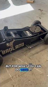 Harbor Freight’s Home Run Tool! Badlands 3T Jack. #tools #work #diy