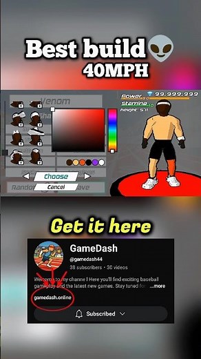 Speed Stars Best Build 2025 #viralshorts #speedstars #glitchbuild #jumpglitch #trackandfield #games