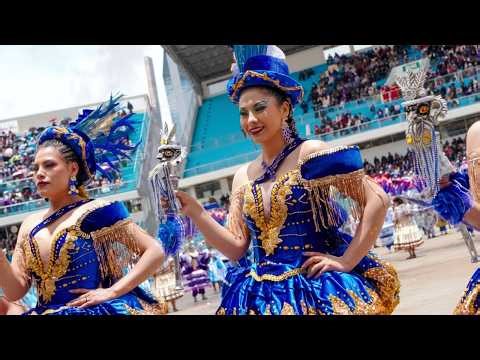 Morenada Virgen de la Candelaria Mandachitos - Concurso en el estadio | Candelaria 2026 (Puno)