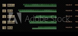 Hi-Tech futuristic user interface head up display screen with digital data and information display and technology network background concept.