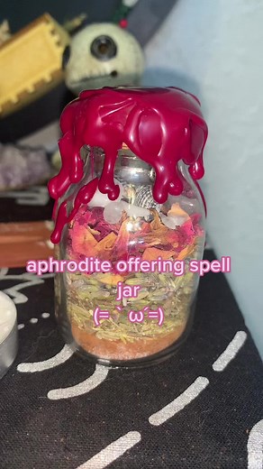 Aphrodite Offering Spell Jar Tutorial