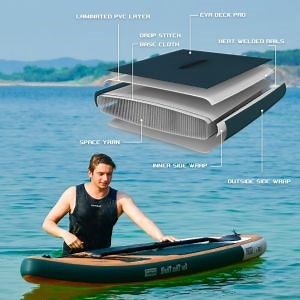 [Hot Item] China Professional Inflatable Paddleboard Surfing Supboard Isup Stand up Sup Board Yoga Water Paly Equipment