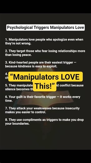 8 Psychological Triggers Manipulators Use to Control You #psychologyfacts #manipulation #alphafacts