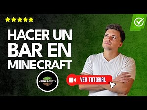 ¿Cómo HACER un BAR en Minecraft? - ✅ Abre tu cantina🍺
