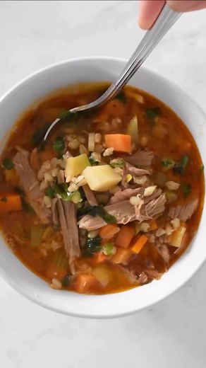 Delicious Lamb Vegetable & Barley Soup Recipe | Scrumptious Soup Series 11/12