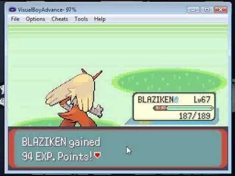 Pokemon Emerald: 5000 Exp Cheat (PC)