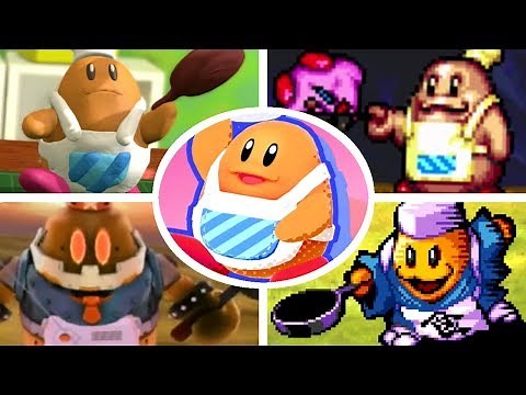 All Chef Kawasaki Battles & Appearances in Kirby Games (1996-2018)