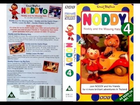 Noddy 4: Noddy and the Missing Hats (1994 UK VHS)