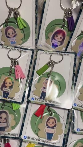 Personalize Chibi Keychain - Etsy