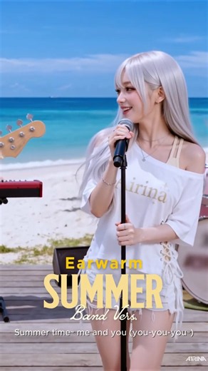 A1RINA – "Summer"☀️Live Vers - Summer Time | Summer high~ in the sky #a1rina #kpop #summer