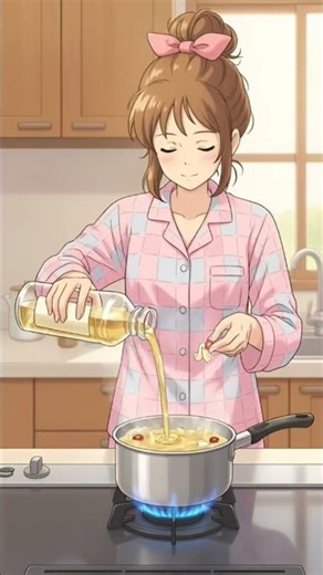 Spicy Korean Ramen Night 🔥🌶 | Cozy Midnight Cooking ASMR (No Music) #ghibli