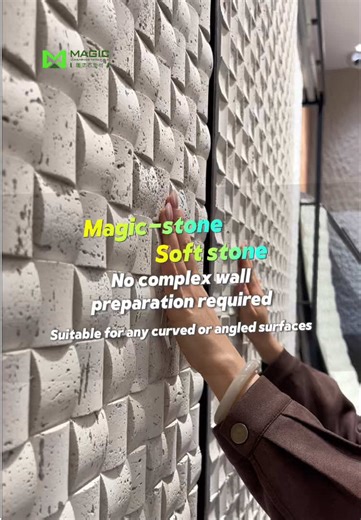Flexible Magic Stone for Curved Surfaces