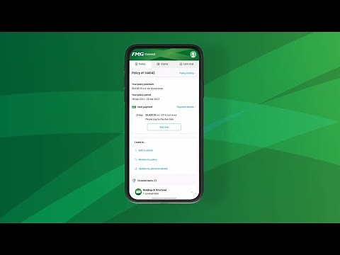 FMG Connect - How to view all your FMG policy details in one place