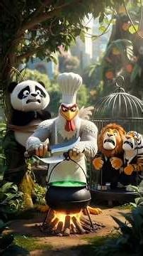 Panda's Rescue Mission Gone Wrong! 🐼😂 #HappyPandaTV