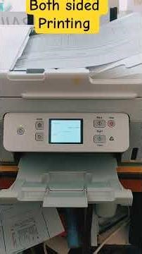 Both sided Printing with Canon Pixma G 4780 #canonprinter #shorts #viralshort