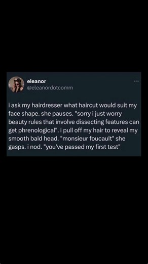 haircut consultation turns into philosophy joke | Subscribe for more #motivation 😊👍