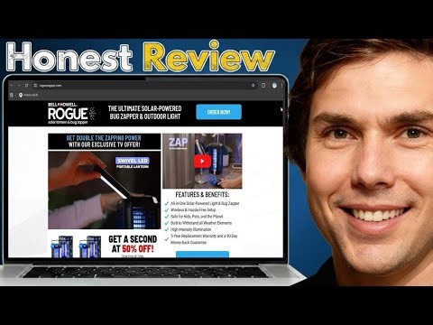 Rogue Zapper Review 2026 Solar Bug Killer Test and Results