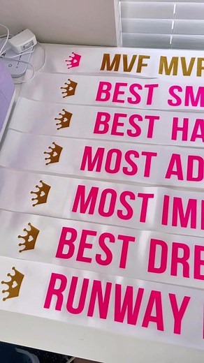 Unique Pageant Sashes for Special Awards | MVF Beauty Pageant
