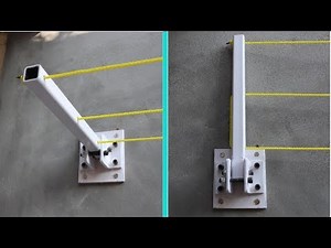 How To Make Foldable Clothes Drying Rack || Wall Mount Drying Rack