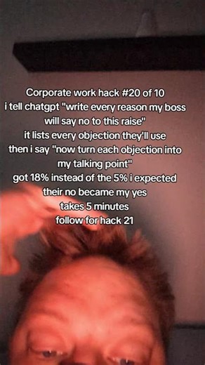 turned every raise objection into my argument