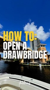 How to OPEN a DRAWBRIDGE: If you are stressed out about docking your boat🛥️, How To Boating will help relieve that stress so you can enjoy your time on the water🌊, DM us for more info on private boating instruction 👨🏼‍✈️ #howtoboating #howto #boating #boat #yacht #bridge #drawbridge #radio #call #captain | How to boating