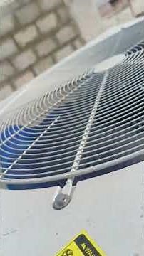 vrf outdoor unit installation !! how to work vrf system!!