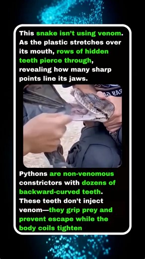 This Snake Doesn’t Need Venom