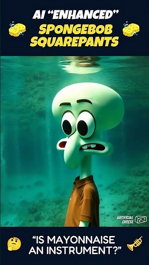 SpongeBob - "Is Mayonnaise an Instrument?" (AI "Enhanced")