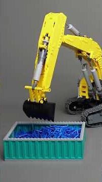 I built a FULL RC Lego Excavator with 6 motors! 😱