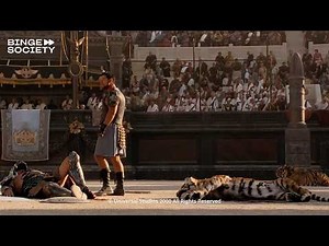 Gladiator (2000): Maximus Survives the Tigers Trap | Full Arena Scene