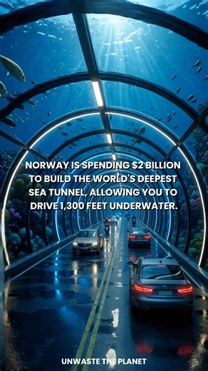 Norway is embarking on one of the most ambitious infrastructure projects in modern engineering: the Rogfast tunnel, set to become the world’s deepest underwater road tunnel. The tunnel will descend around 1,300 feet (approximately 400 meters) beneath the seabed, cutting through solid rock below the North Sea. Once completed, it will stretch for 27 kilometers, making it not only the deepest but also the longest underwater road tunnel ever constructed. With an estimated cost of about 2 billion US
