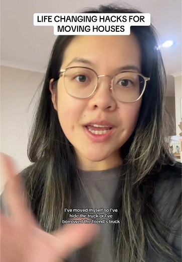 Honestly these tips have saved me SO MUCH TIME the last few times ive moved houses #movinghouse #lifehacks #movinghacks #movingday #movingtips