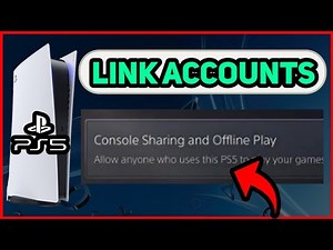 PS5 HOW TO LINK ACCOUNTS!!
