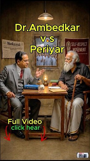 👆full video👆 Ambedkar vs Periyar 🔥असली सच क्या है? #jaibhim #drambedkar #periyar