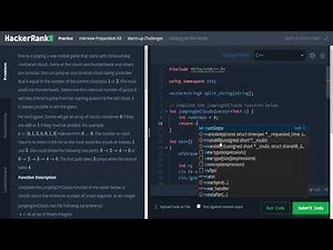 HackerRank Interview Prep Kit - Problem 3: Jumping on the Clouds